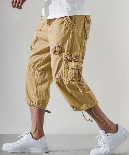 Stylish 100% Cotton Cargo Shorts
